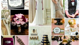 Inspiration Board #07 - Gold Gatsby Wedding