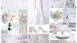 Inspiration Board #20 - White Winter Wedding