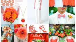 Inspiration Board #25 - Celosia Orange Wedding
