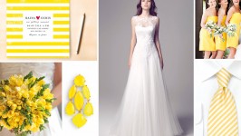 Inspiration Board #24 - Freesia Yellow Wedding