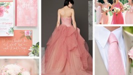 Inspiration Board #51 - Pink's Shades Wedding