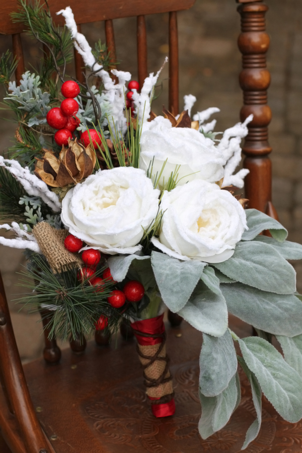 Christmas Wedding Bouquet