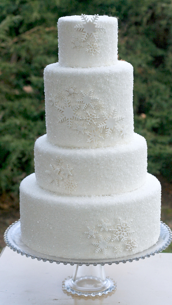 Winter Wedding Cake