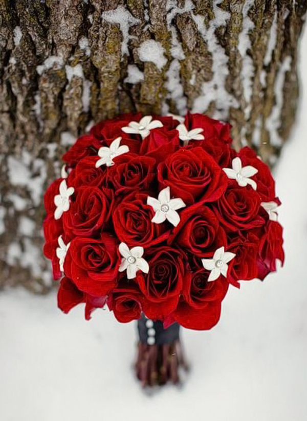 Christmas Wedding Bouquet