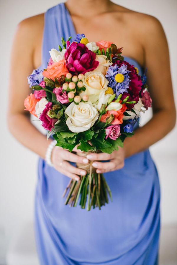 bouquet estivo da sposa