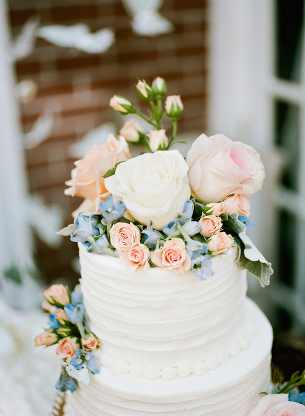 wedding cake colori pastello