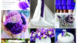 Inspiration Board #01 - Purple Wedding