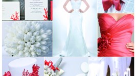 Inspiration Board #03 – Coral Red Wedding