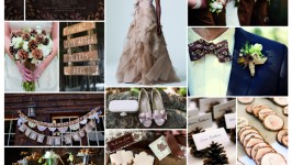 Inspiration Board #10 - Fall Brown Wedding