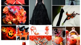 Inspiration Board #12 - Halloween Wedding