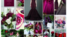 Inspiration Board #14 - Burgundy Wedding