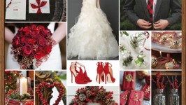 Inspiration Board #18 - Christmas Wedding