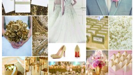 Inspiration Board #19 - Gold Wedding