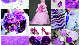 Inspiration Board #22 - Radiant Orchid Wedding