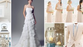 Inspiration Board #31 - Soft Beach Wedding