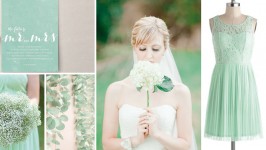 Inspiration Board #34 - Mint Wedding