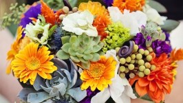 Halloween Wedding Bouquet