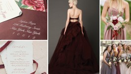 Come realizzare un matrimonio ispirato al colore Marsala, Pantone Color of the Year?