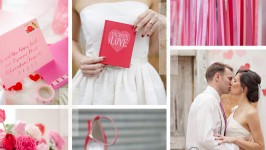 Un matrimonio a tema San Valentino