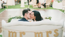 Come decorare il tavolo degli sposi