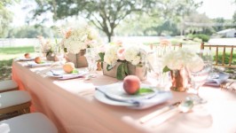 Matrimonio color pesca: uno stile semplice e naturale