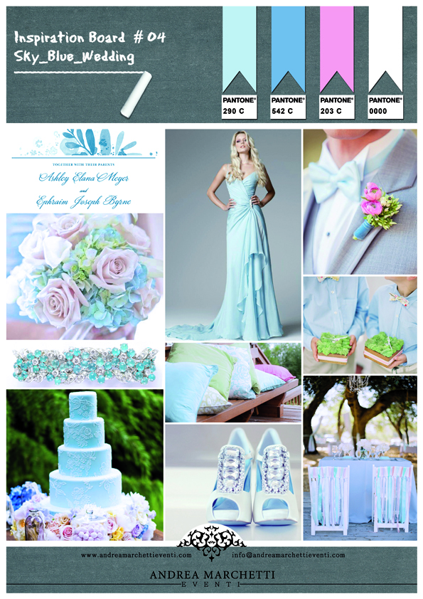 Sky Blue Wedding