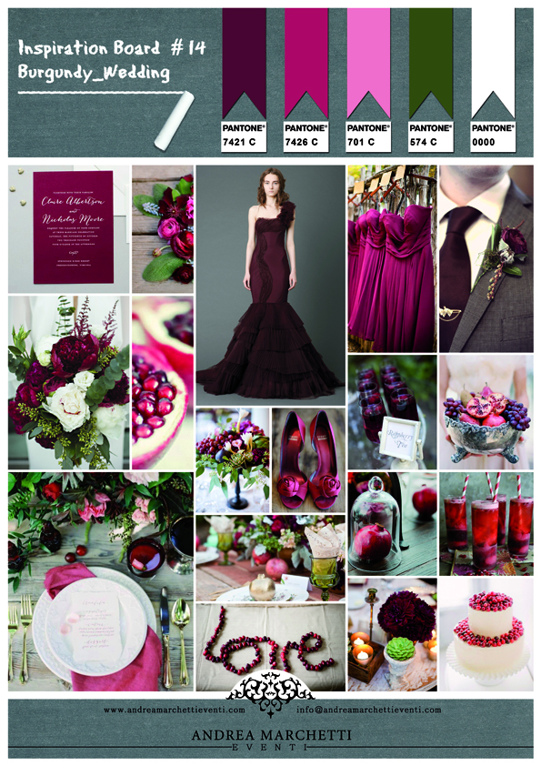 Burgundy Wedding