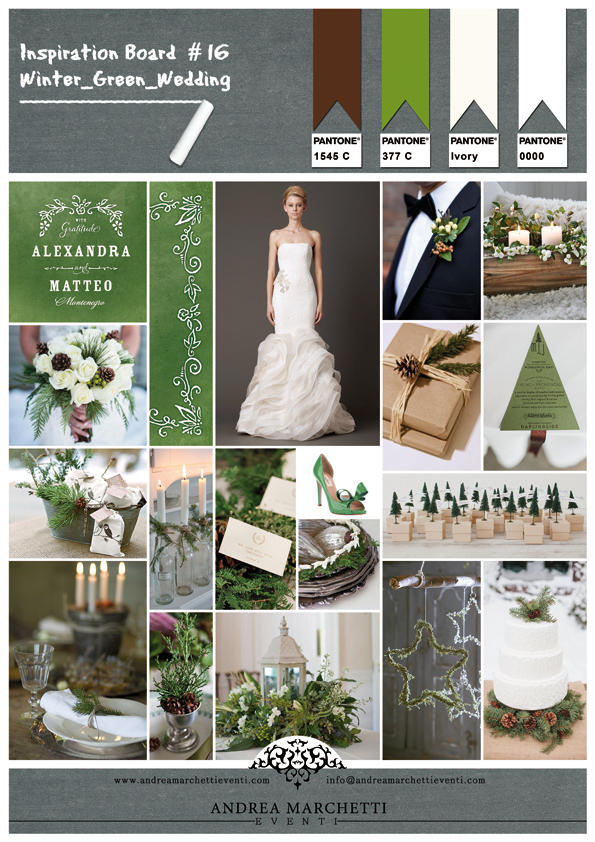 Winter Green Wedding