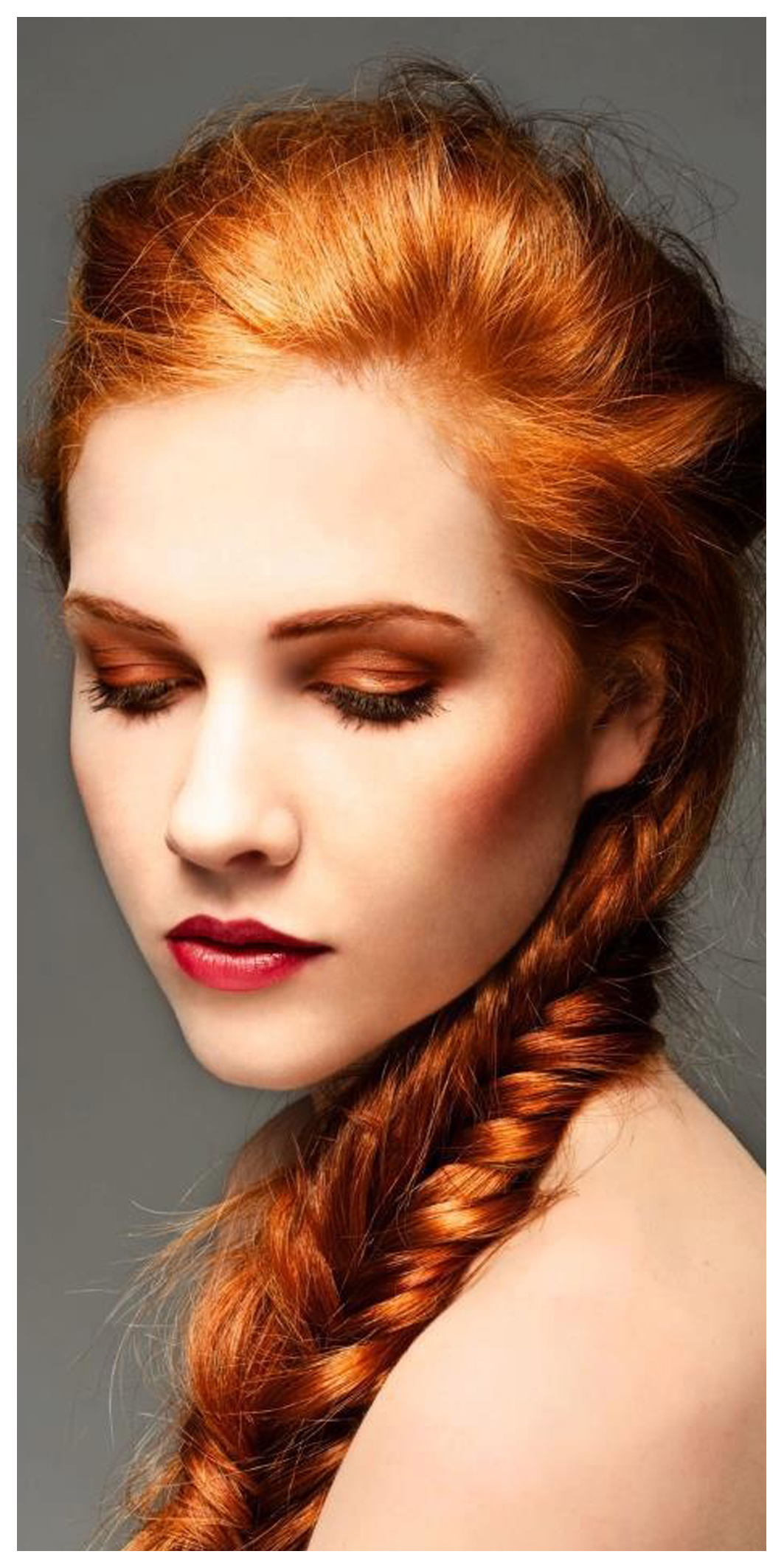 Orange make up