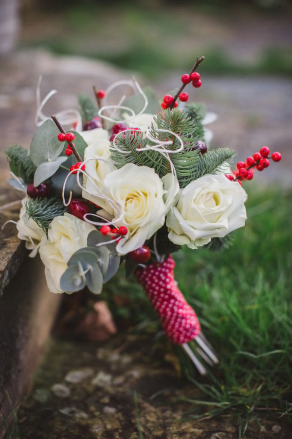 Christmas Wedding Bouquet