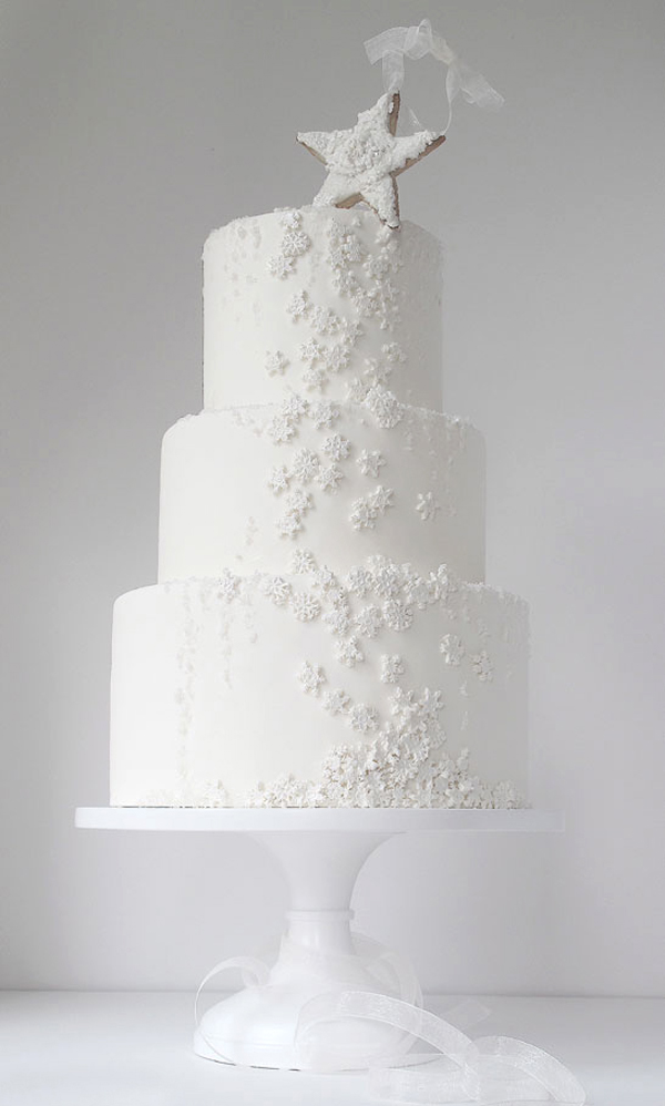 Winter Wedding Cake