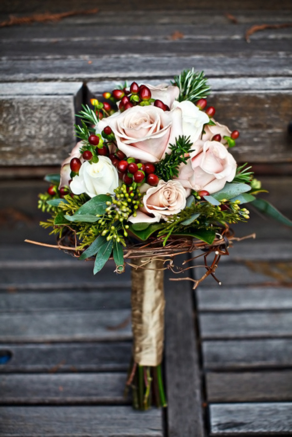 Christmas Wedding Bouquet