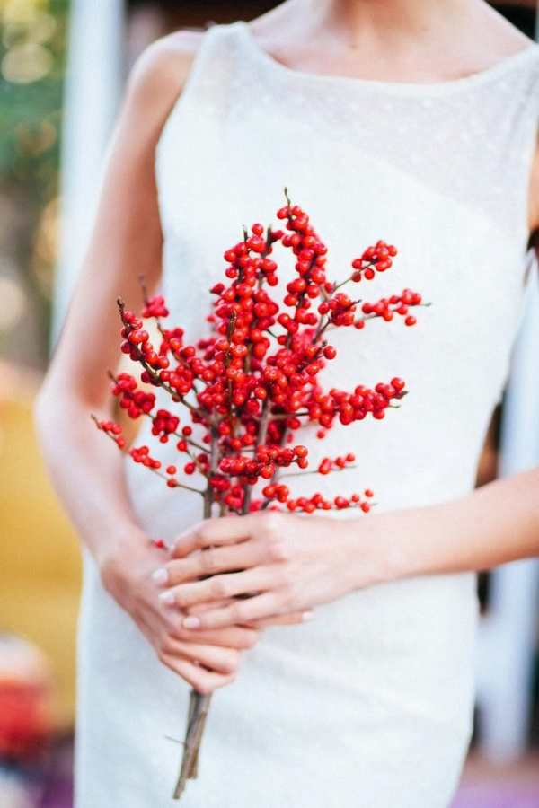 Christmas Wedding Bouquet