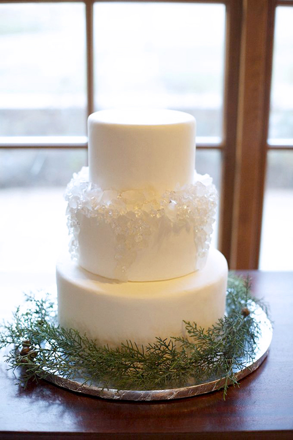 Winter Wedding Cake
