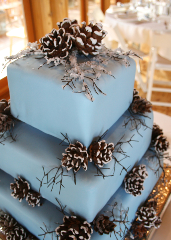 Winter Wedding Cake