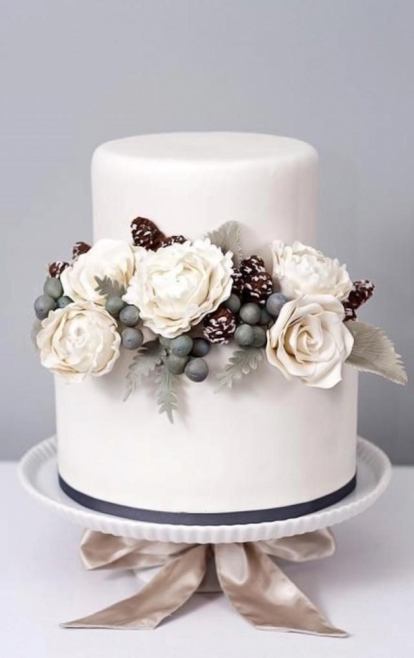 Winter Wedding Cake