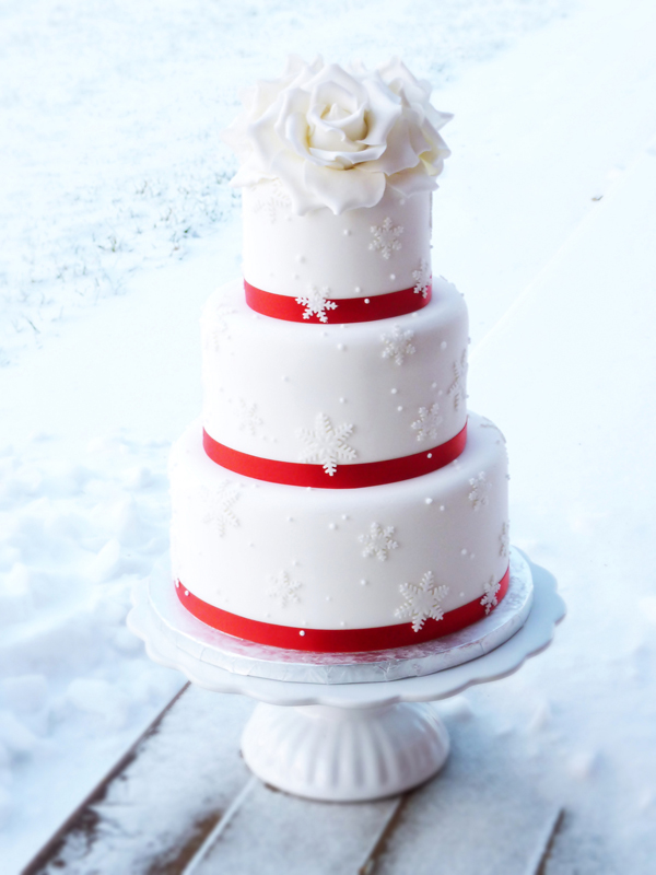 Winter Wedding Cake