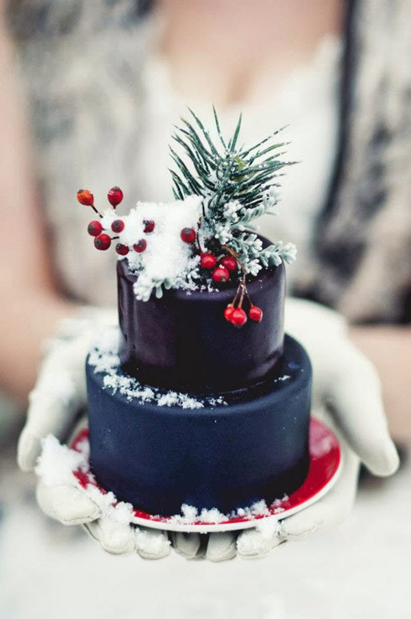 Winter Wedding Cake