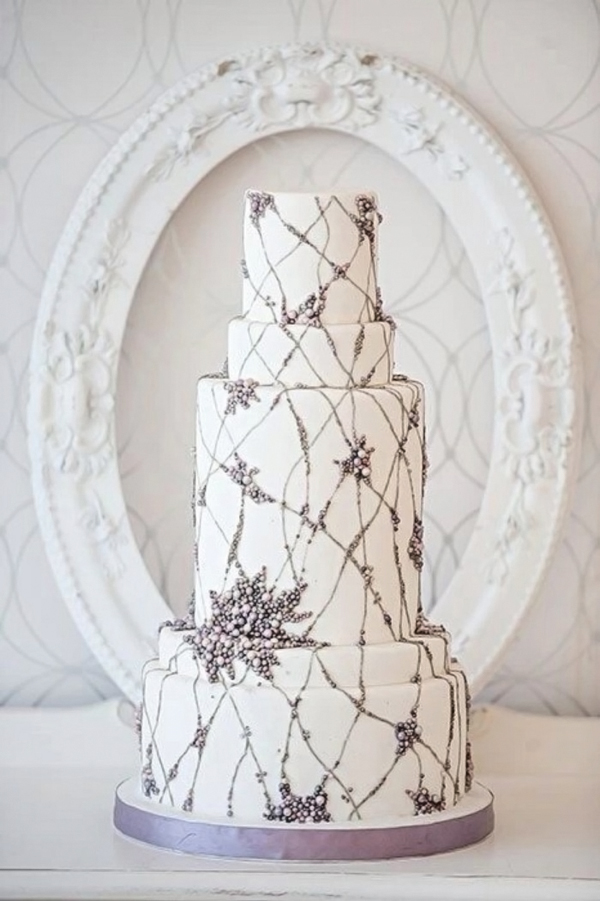 Winter Wedding Cake