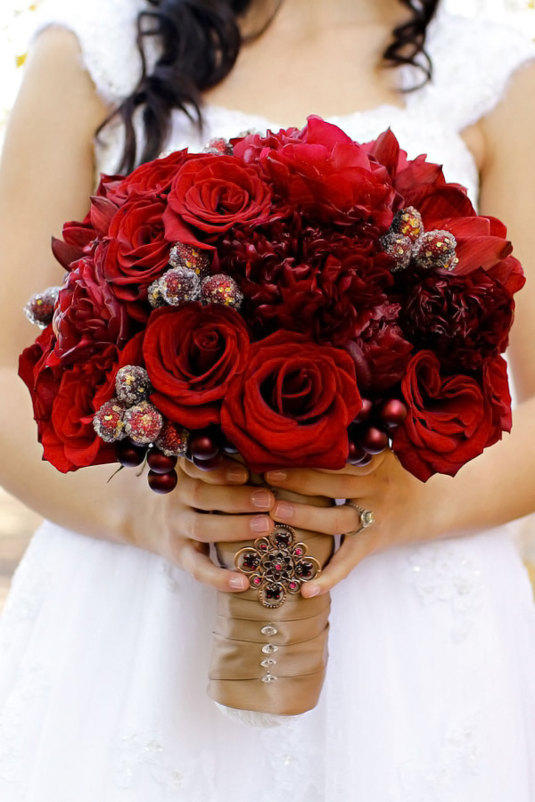 Christmas Wedding Bouquet