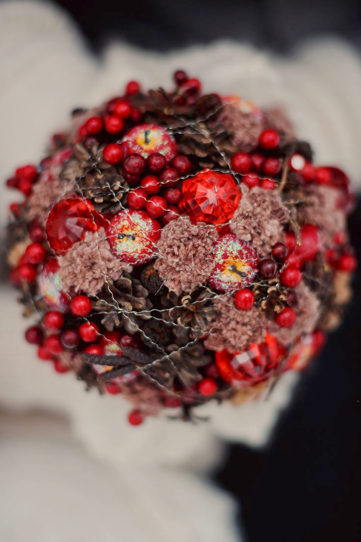 Christmas Wedding Bouquet