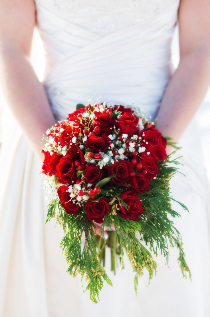 Christmas Wedding Bouquet