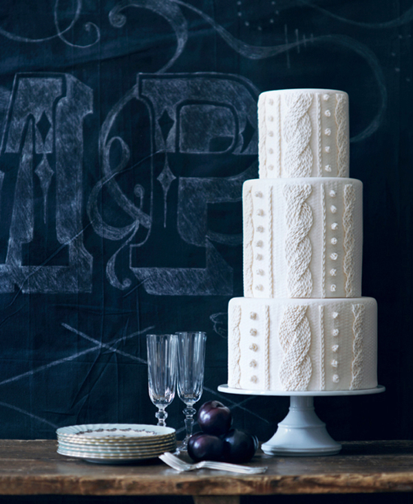 Winter Wedding Cake