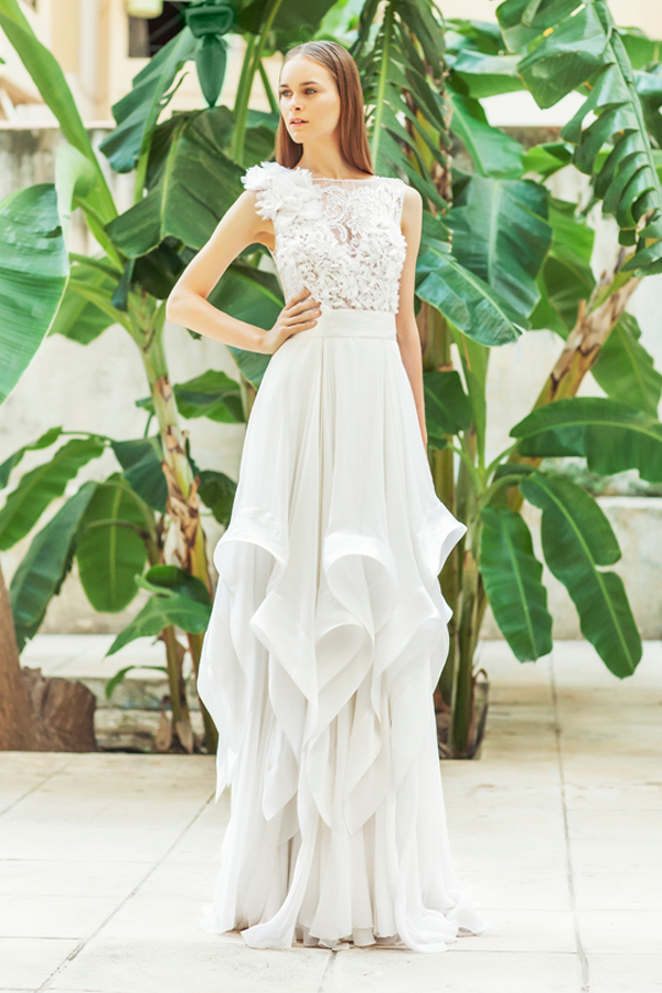 Christos Costarellos wedding dress