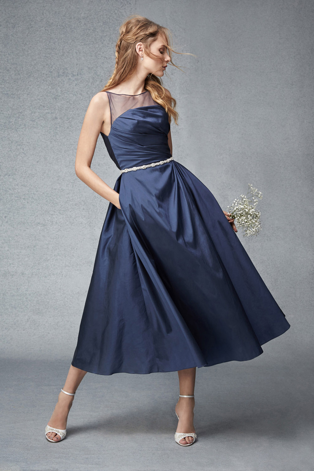Monique Lhuillier bridesmaids dress abito damigella