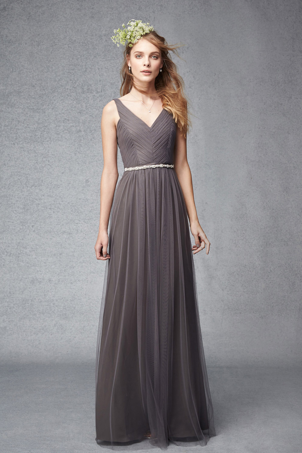 Monique Lhuillier bridesmaids dress abito damigella