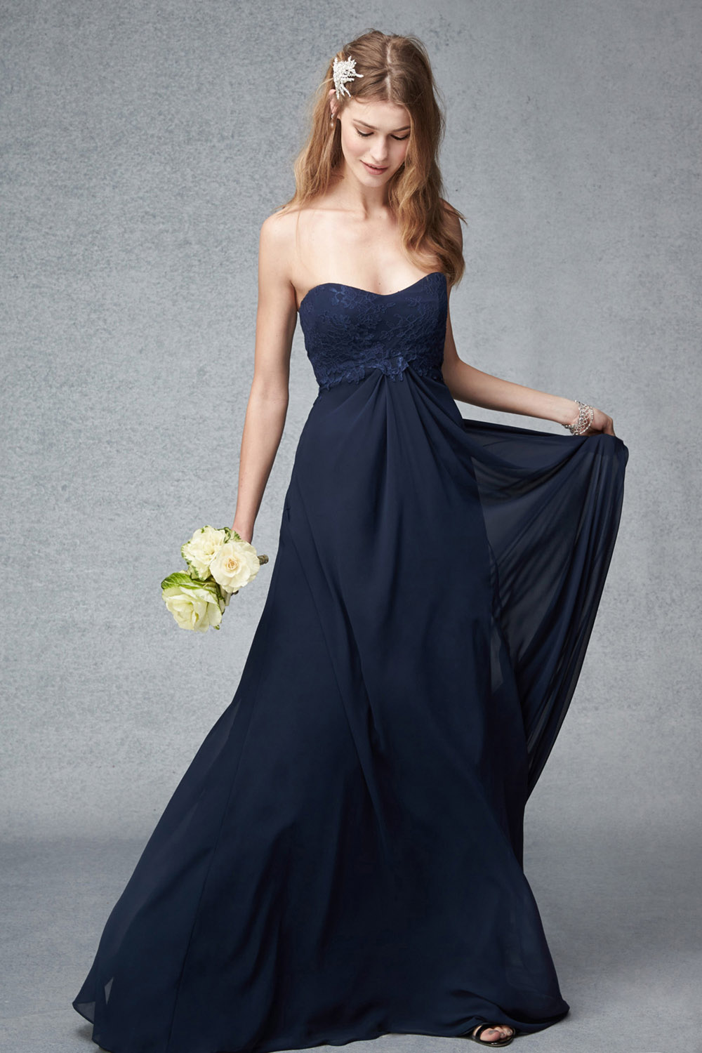 Monique Lhuillier bridesmaids dress abito damigella