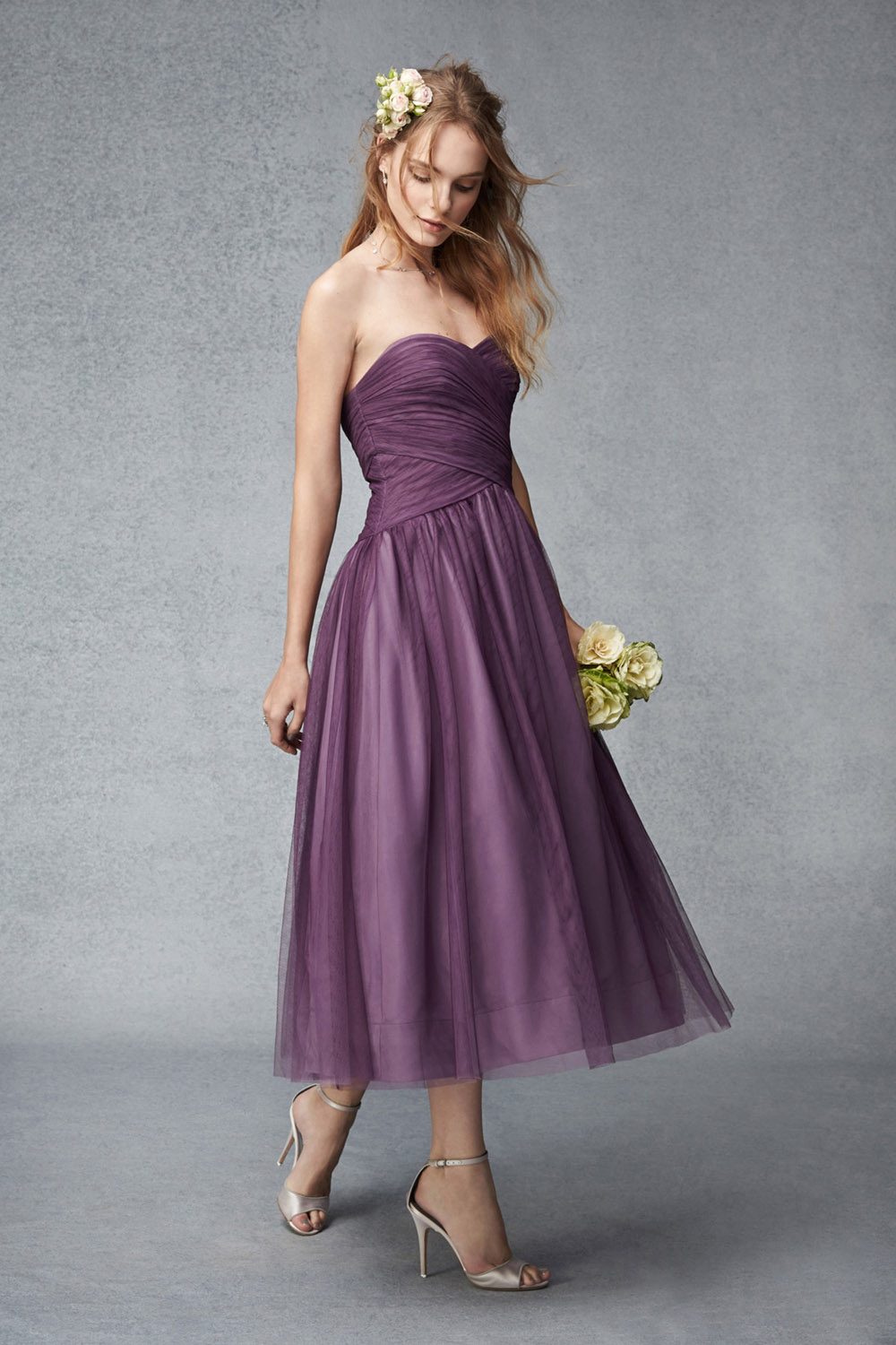 Monique Lhuillier bridesmaids dress abito damigella