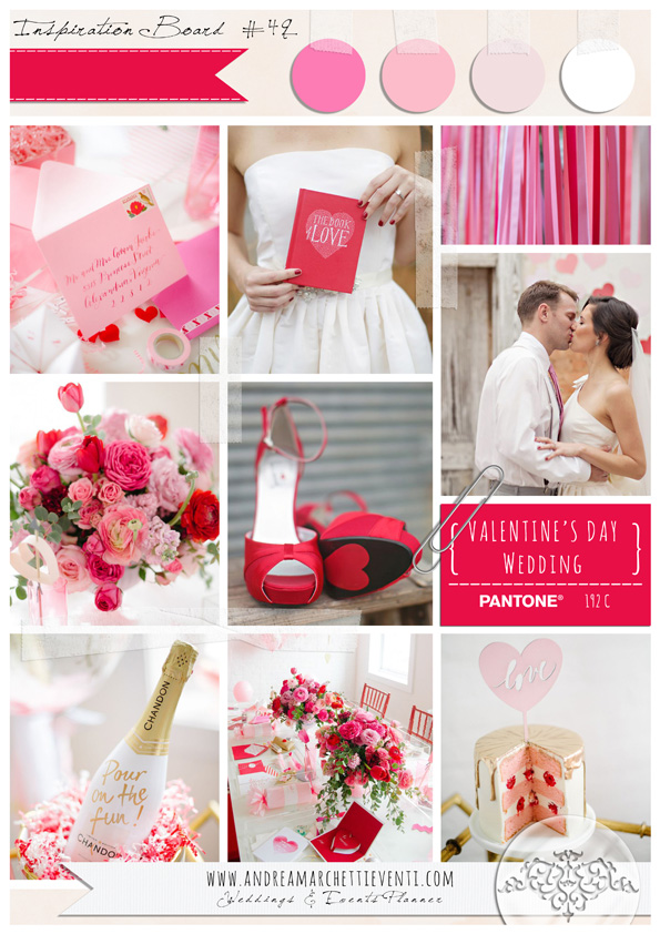 matrimonio a tema San Valentino