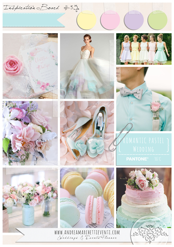 Matrimonio colori pastello - Pastel Wedding